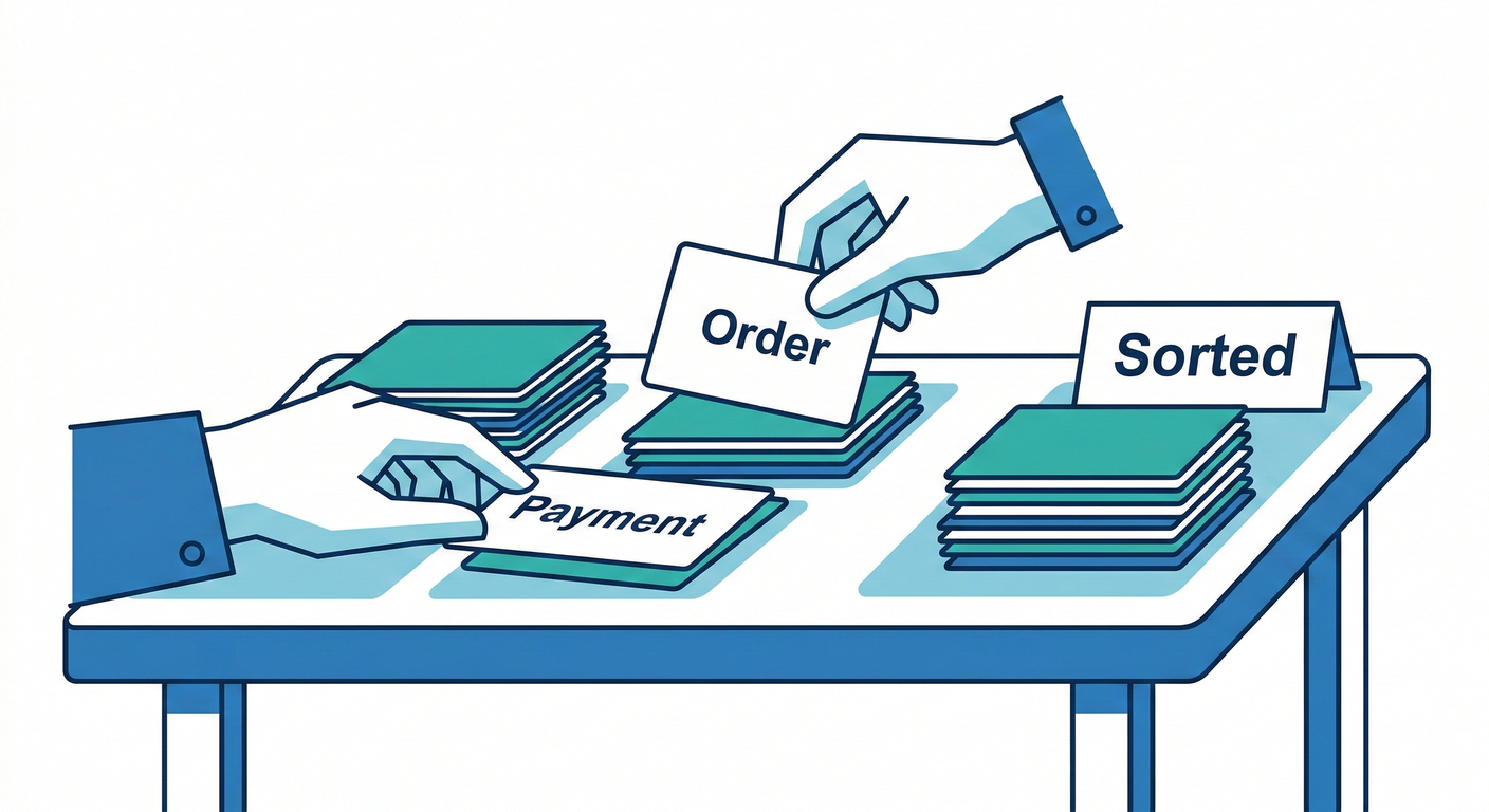 term card sorting