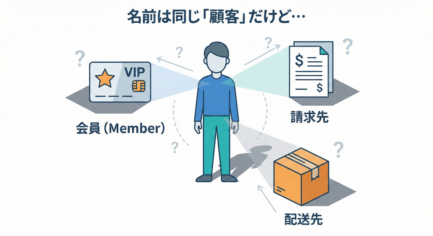 3人の顧客