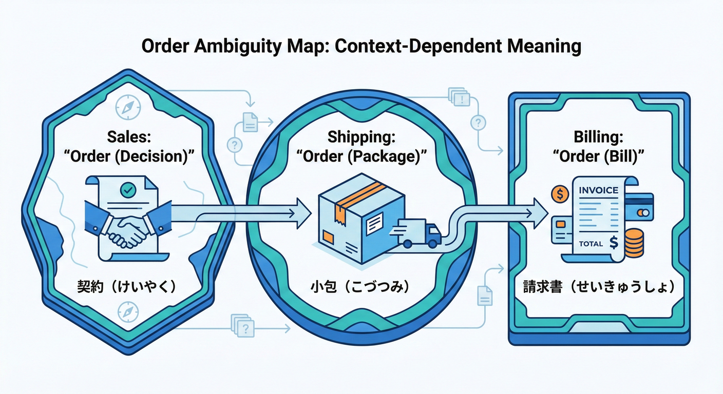 Order Ambiguity Map