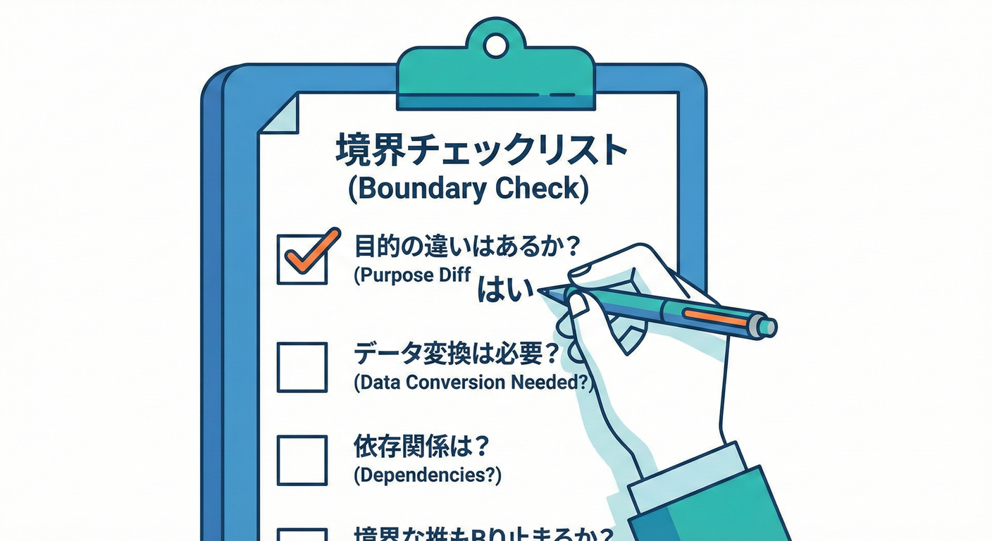 Boundary Checklist