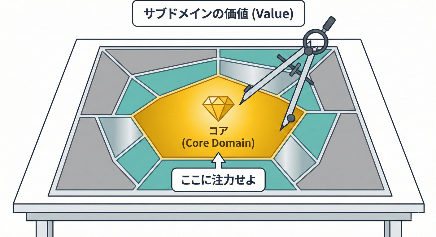 サブドメイン価値マップ