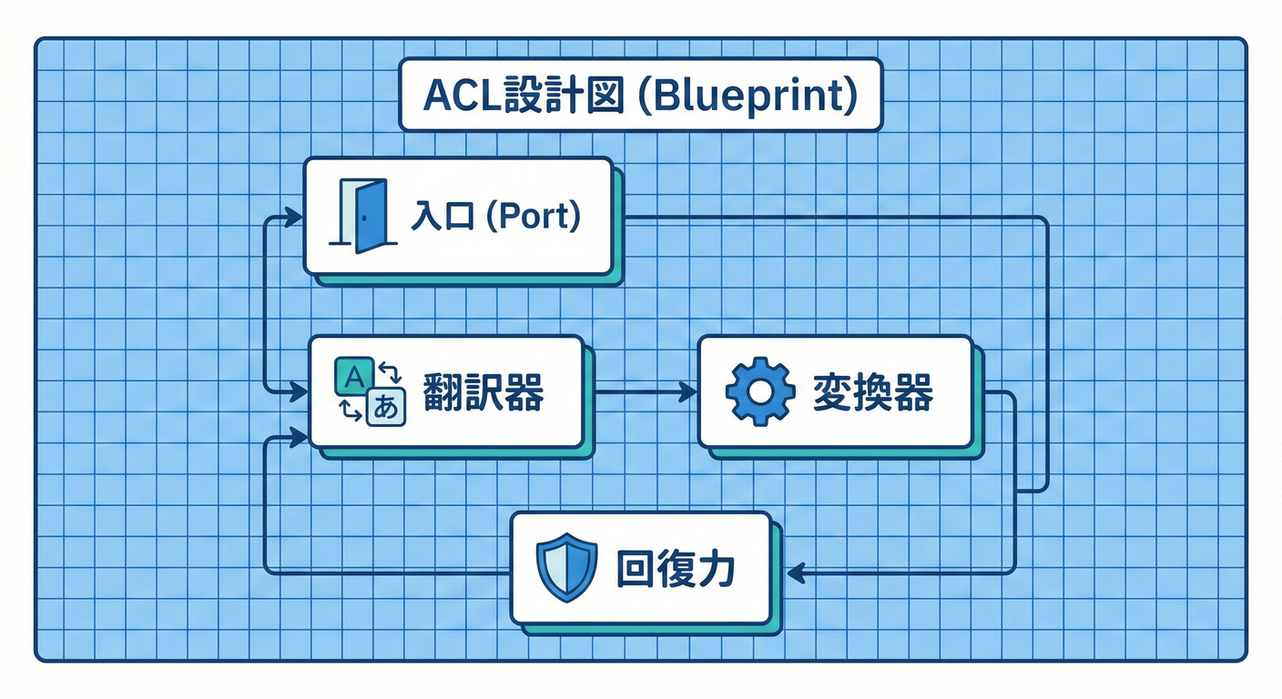 ACLの構成部品
