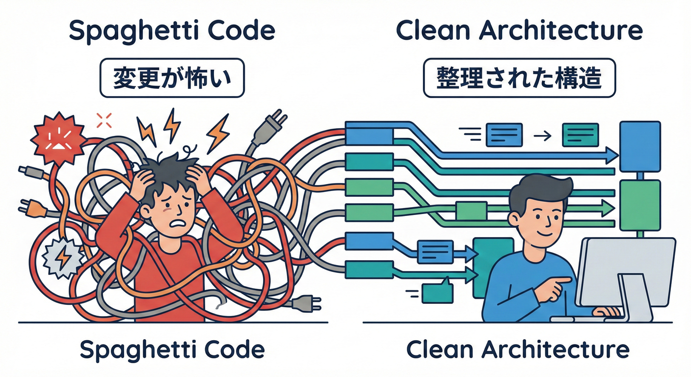 変更が怖い