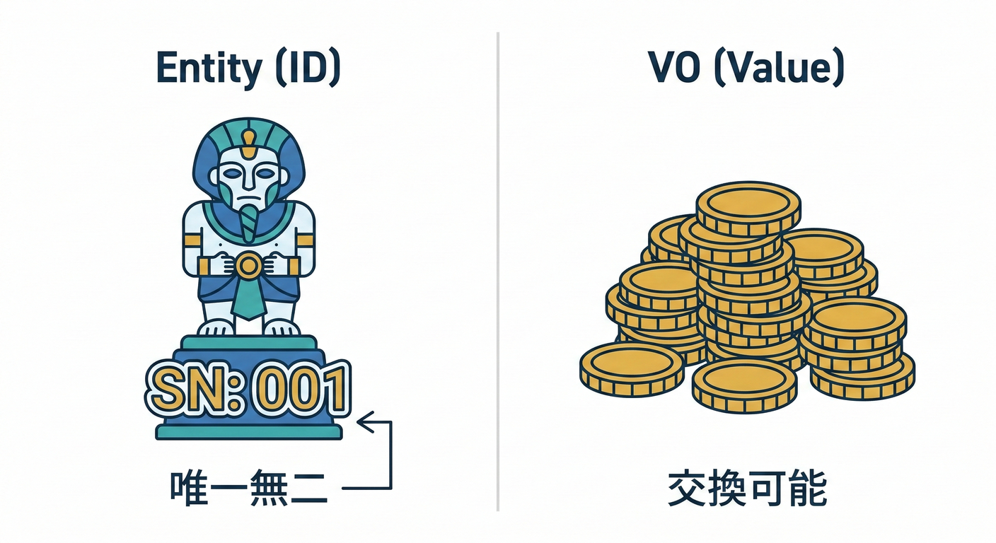 EntityとVOの比較