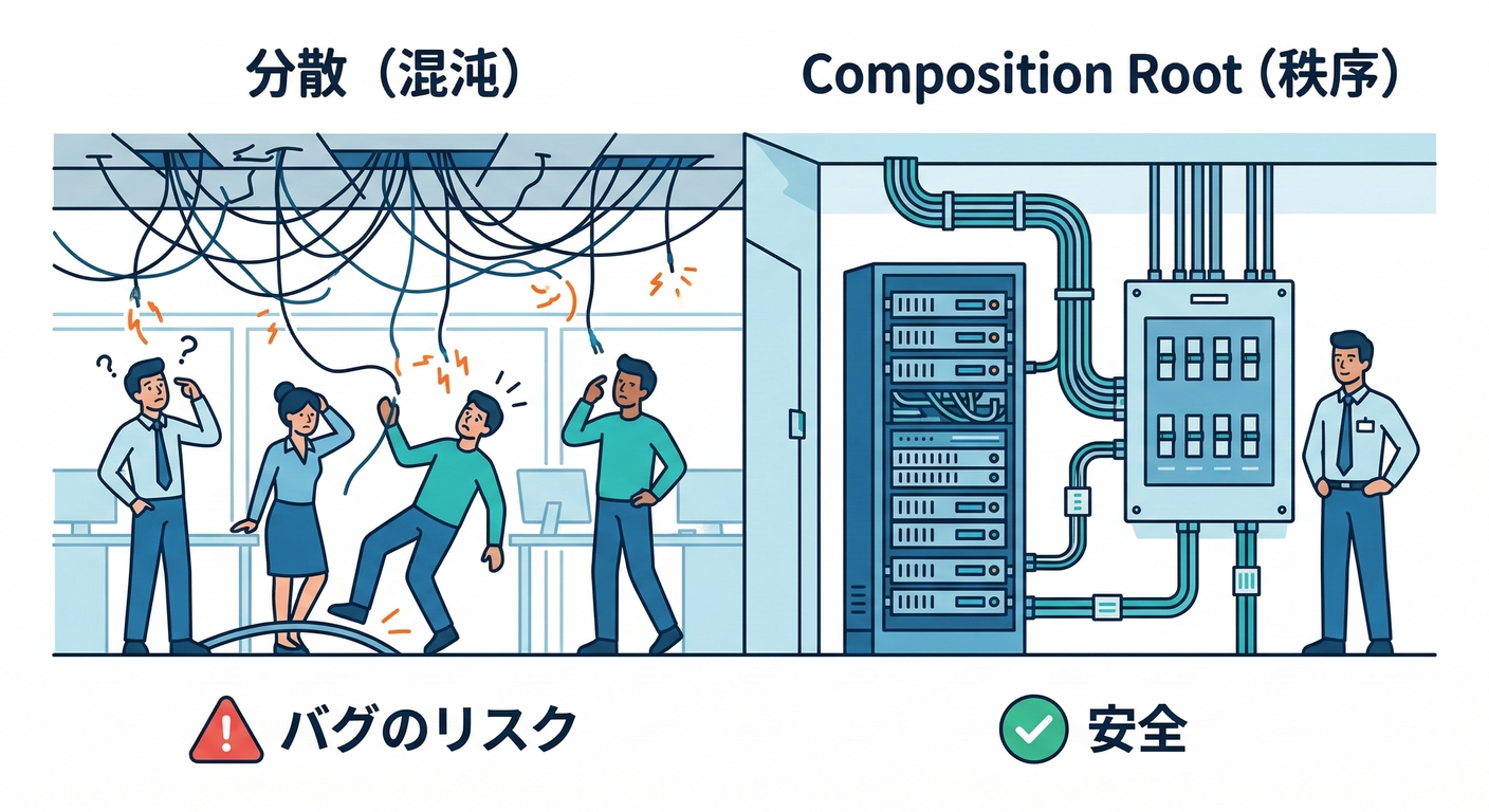 Centralized vs Scattered Wiring