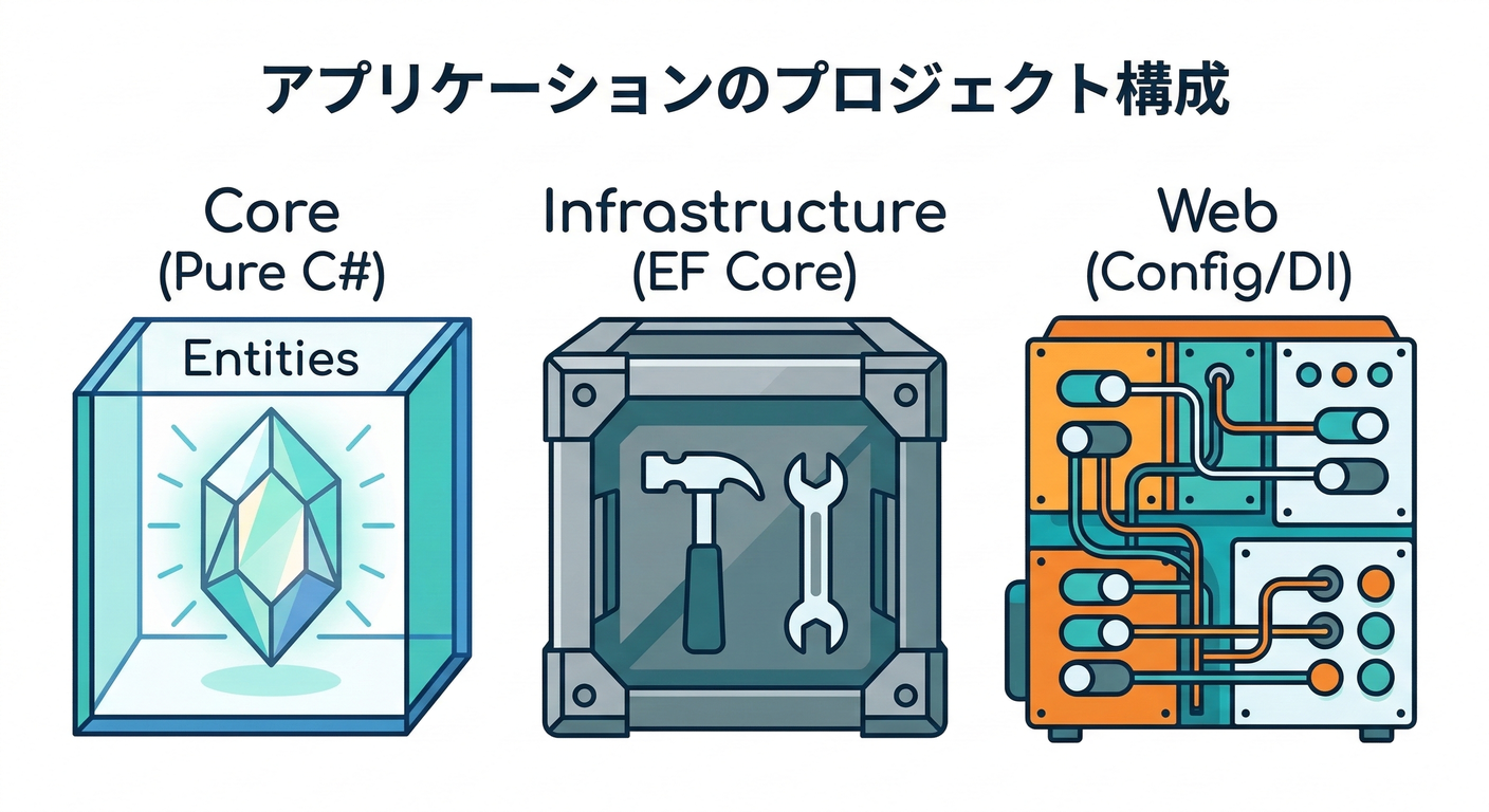 Three Project Boxes