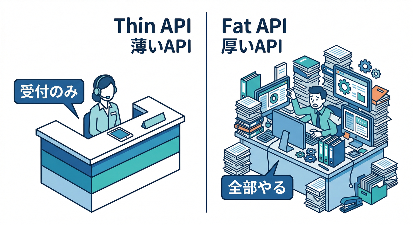 Thin vs Fat API