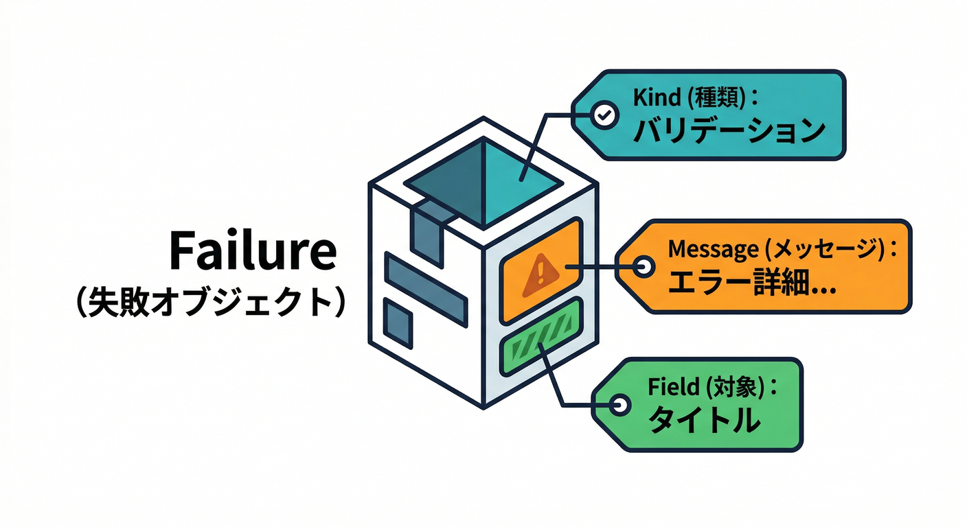 Failure Object Structure