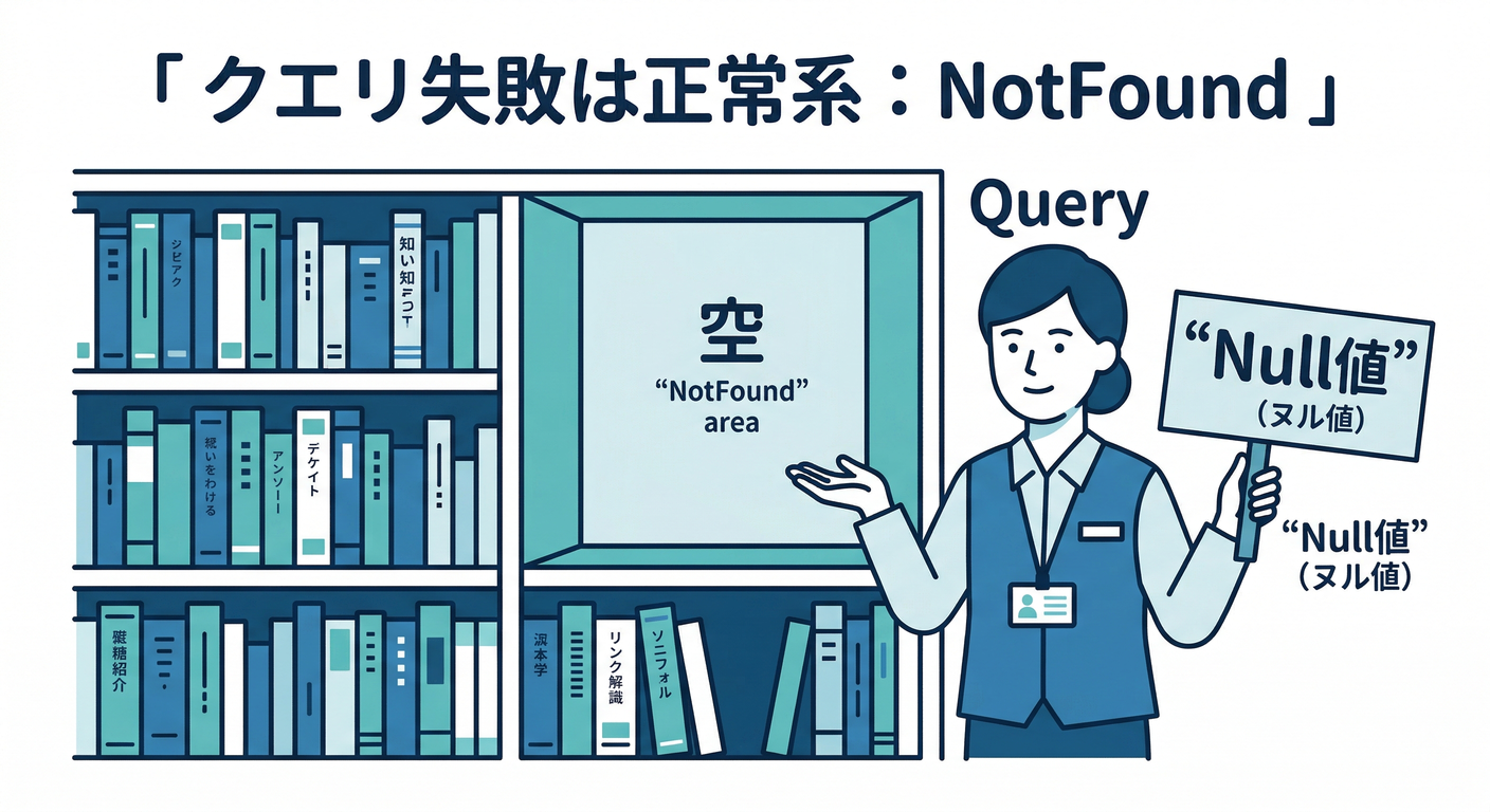 Query Failure Empty Shelf