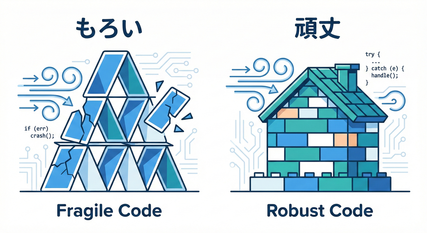 Fragile vs Robust