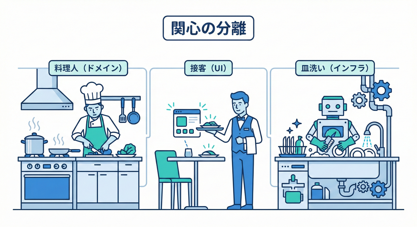 責務の分離