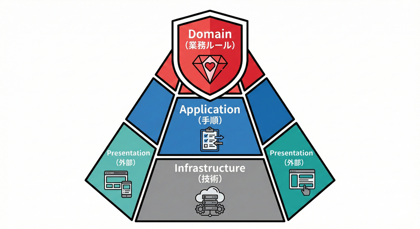 4層アーキテクチャ