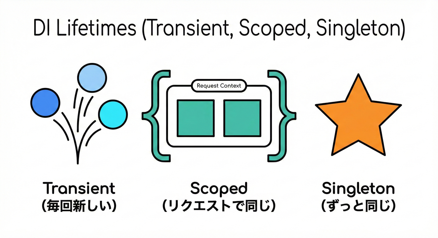 DIライフタイムの視覚化