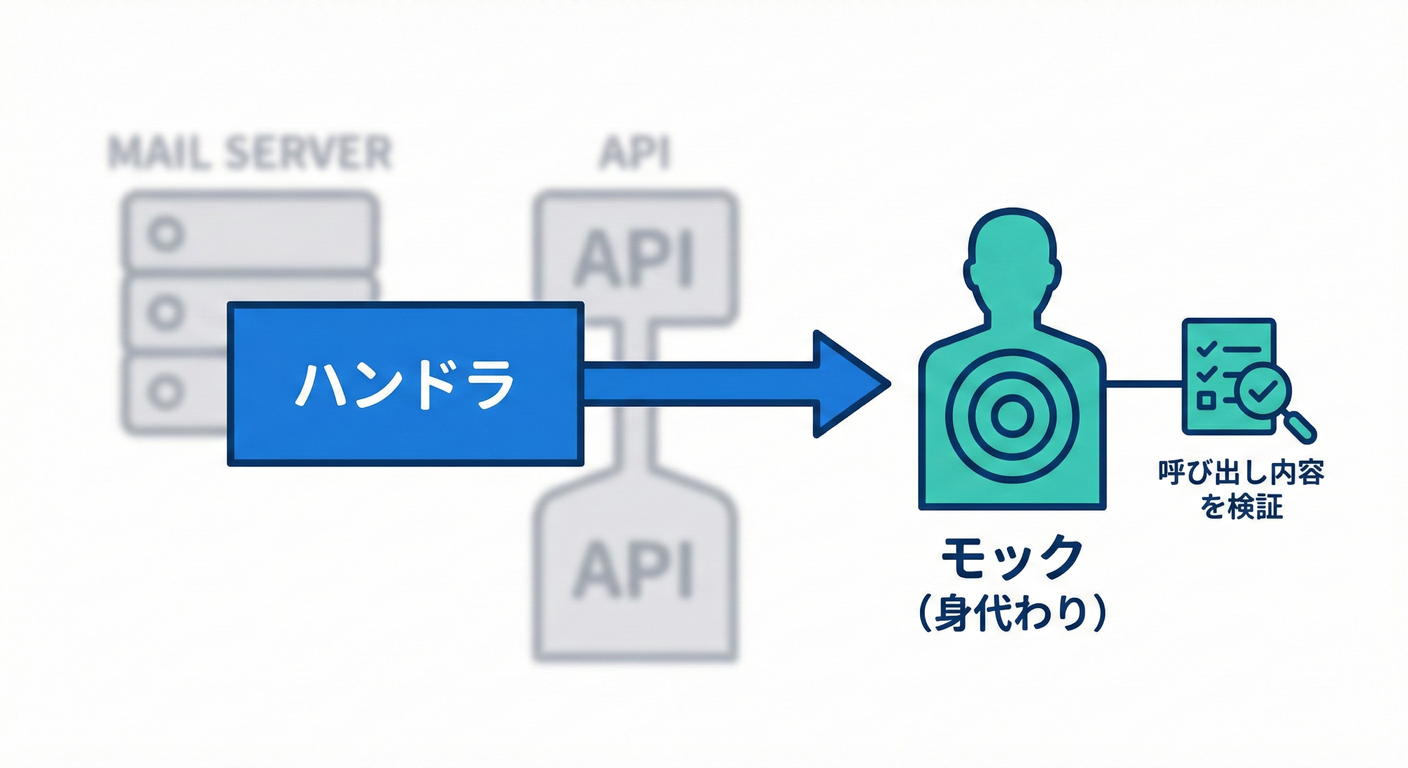 モックによる検証