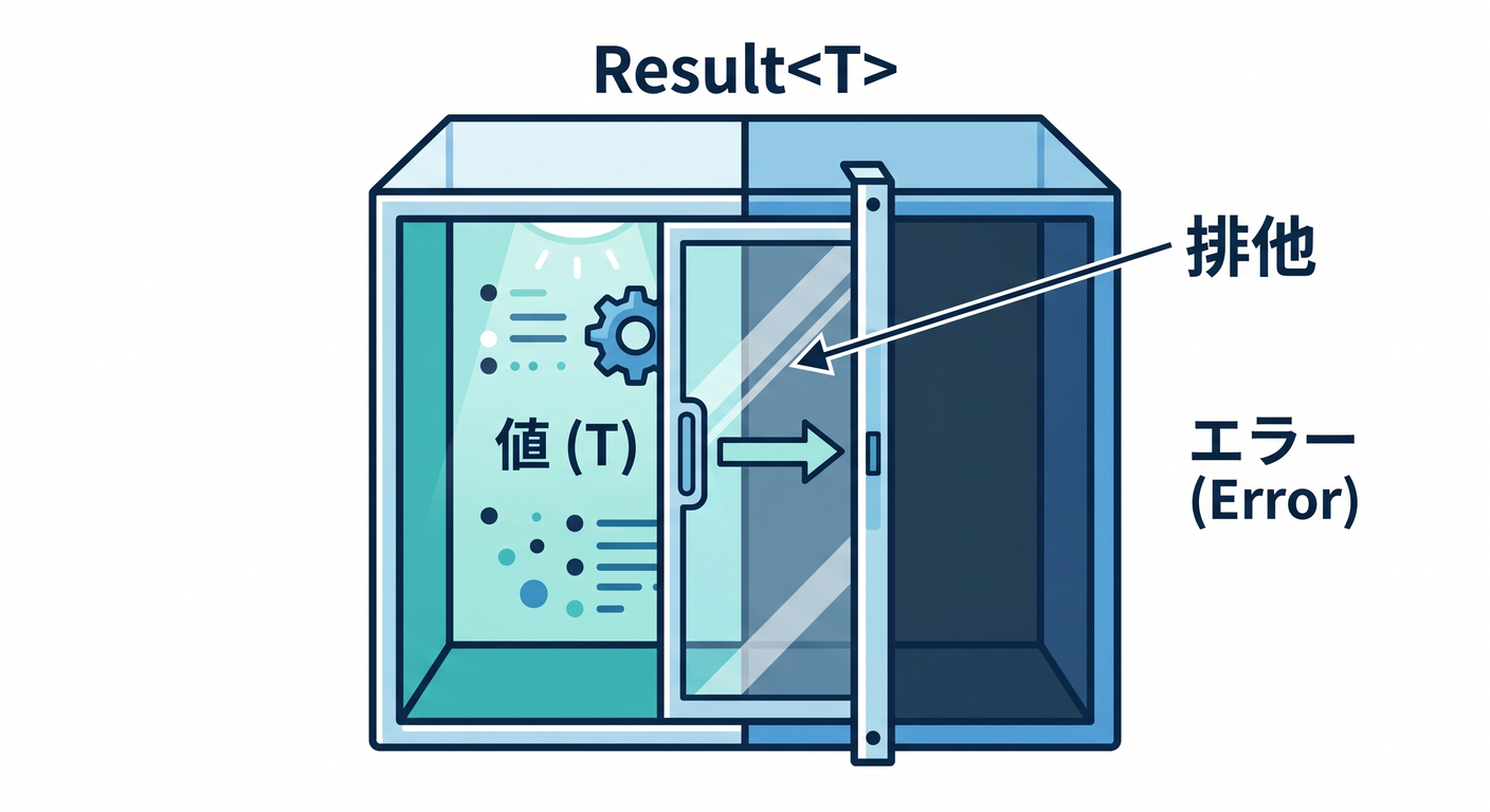 Result<T> Generic Box