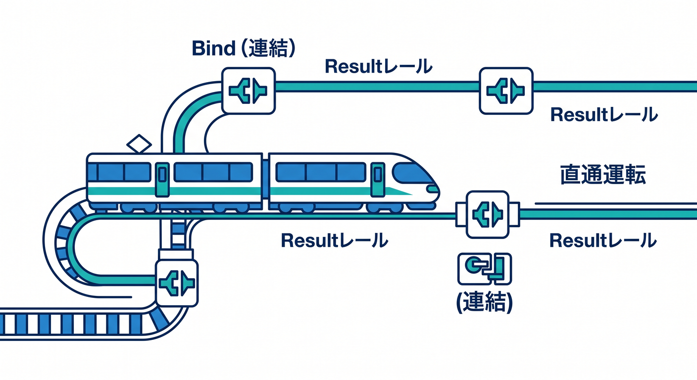Bind Rail Track