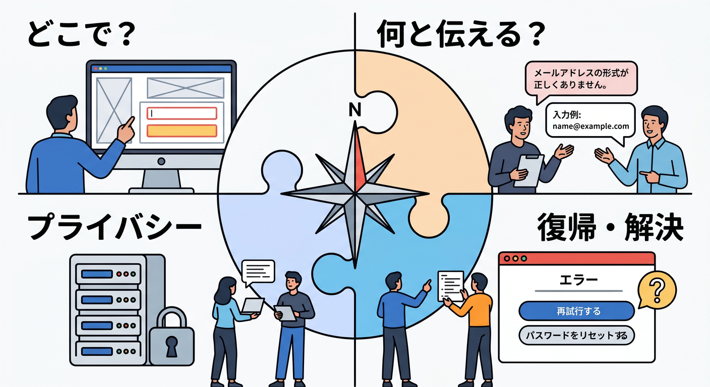 Scope of UI Error Design