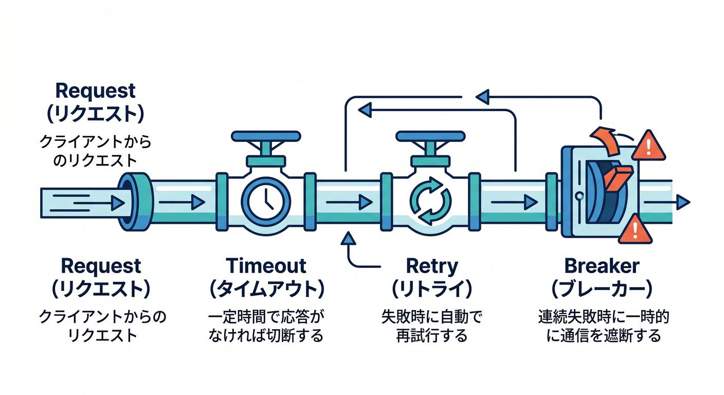 Resilience Handler Pipeline