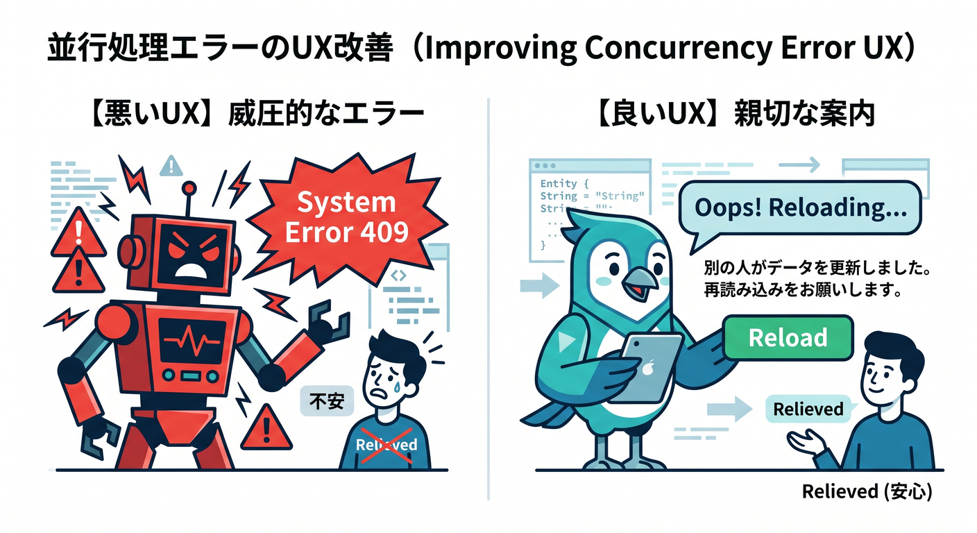 Friendly Concurrency Message