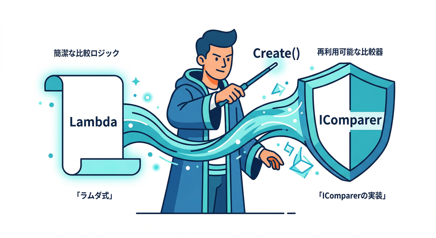 gof cs study 071 comparer create
