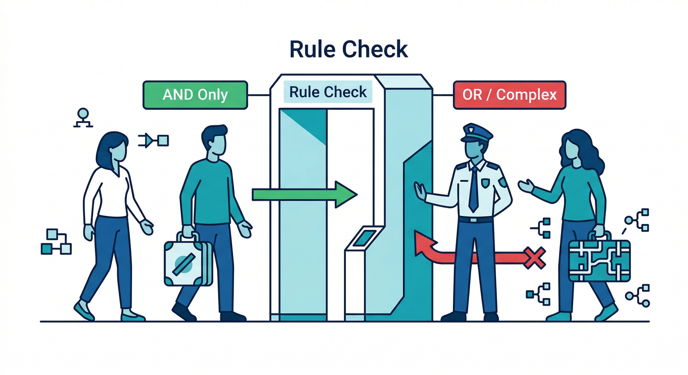 Simple Rules Gate