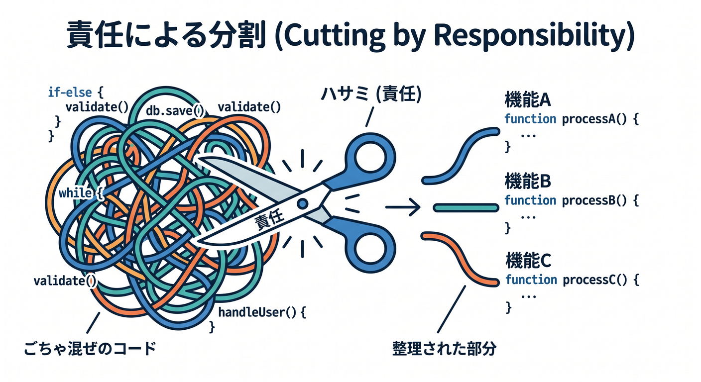 Cutting by Responsibility