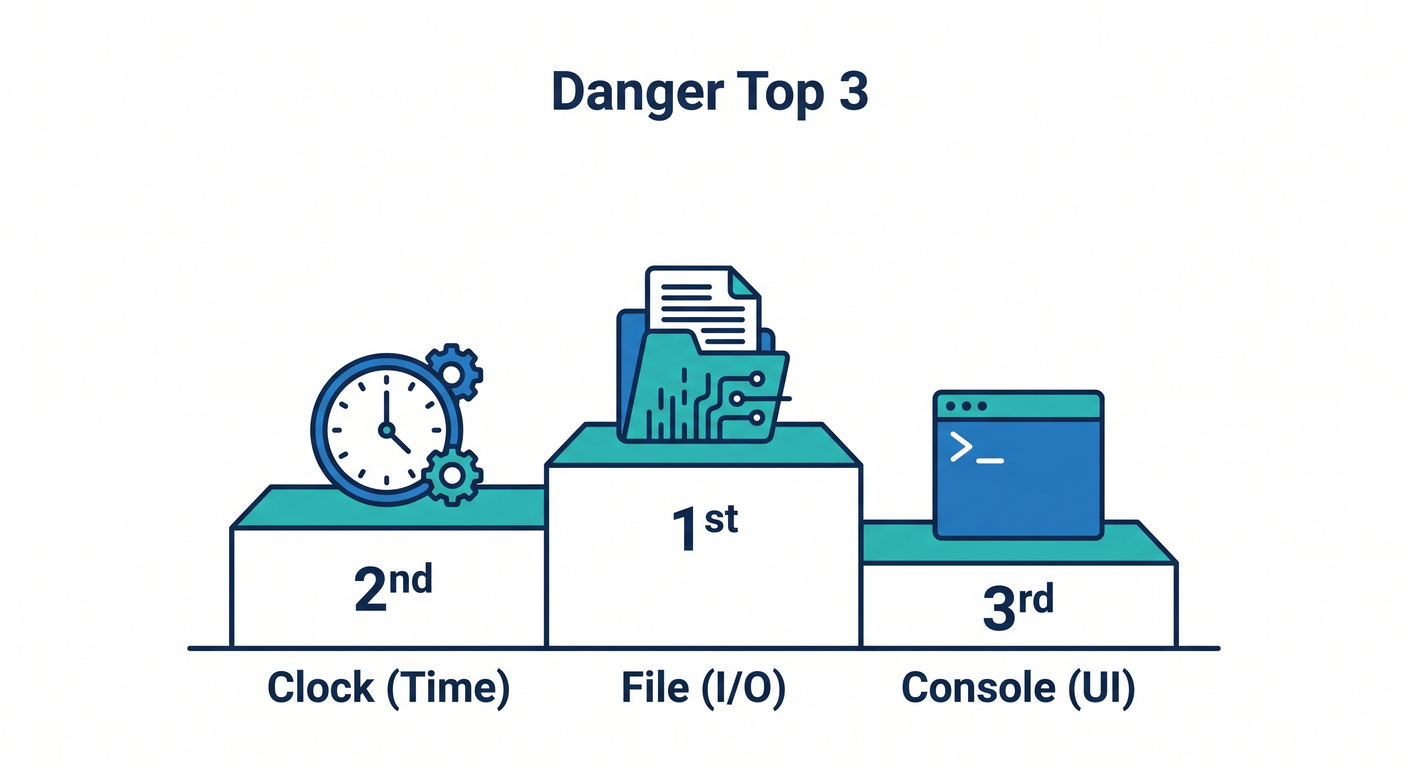 Danger Ranking Podium