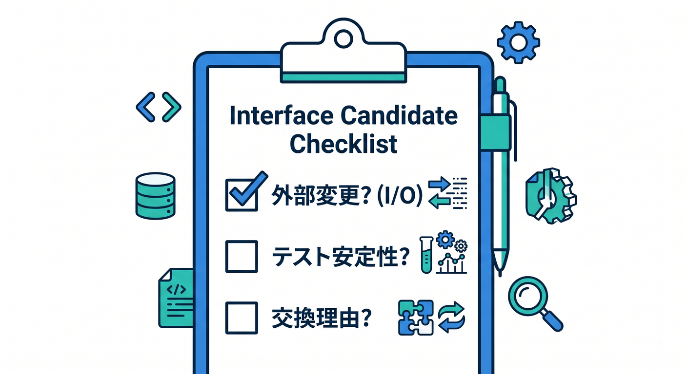 Interface Candidate Checklist