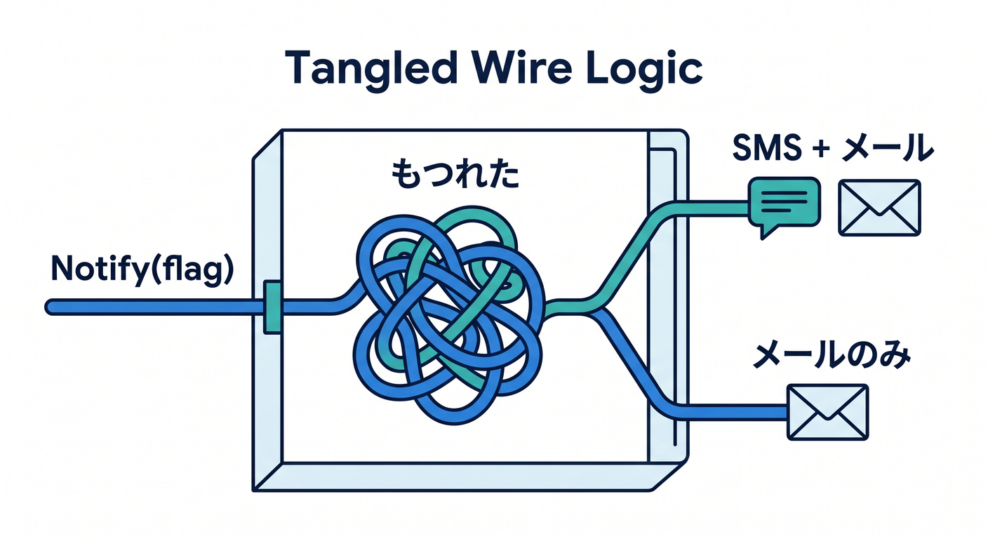 Tangled Wire Logic