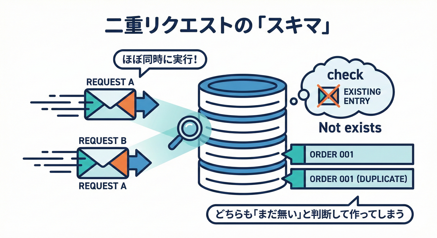二重注文の発生