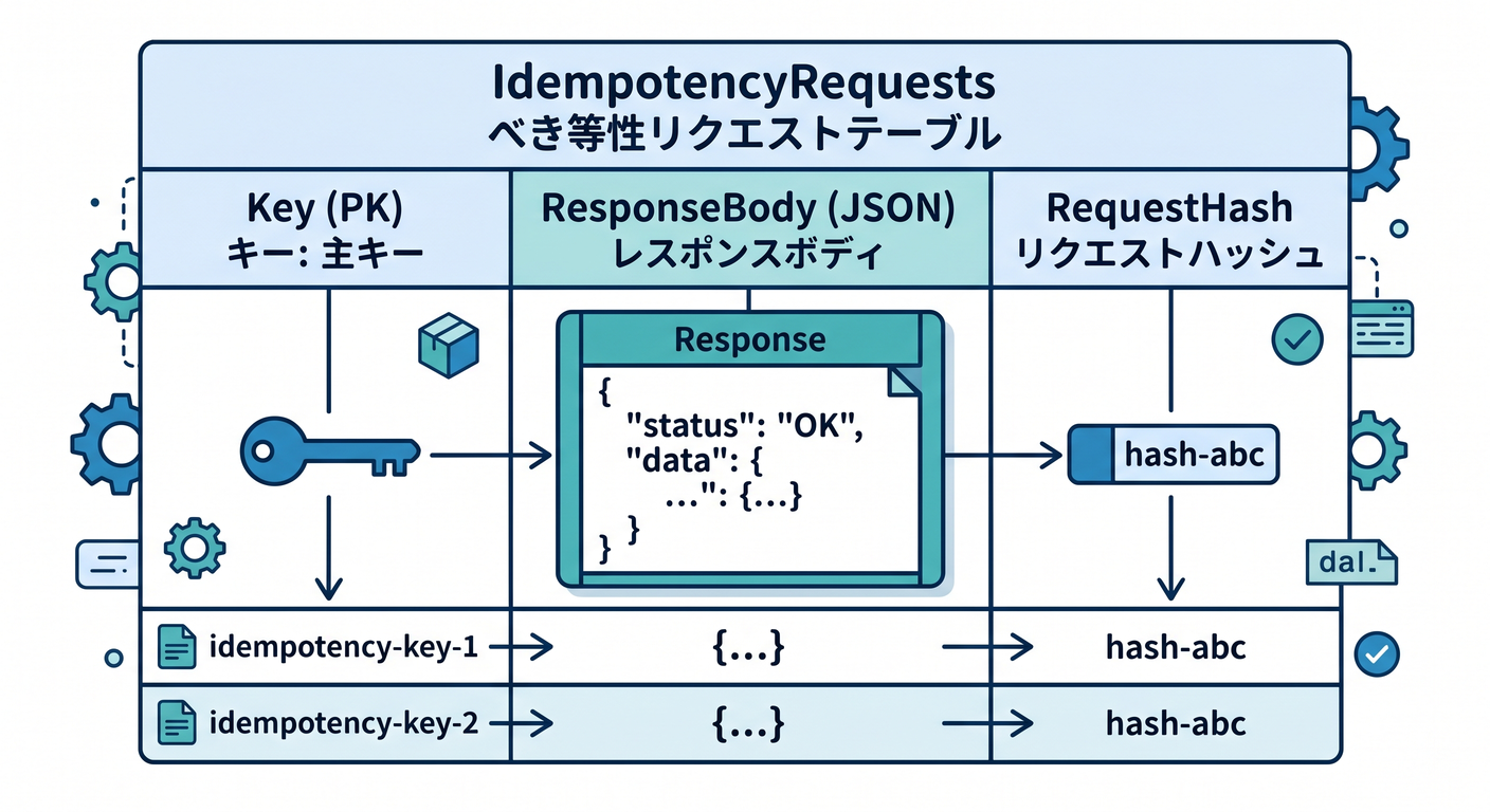 idem cs study 015 table schema response