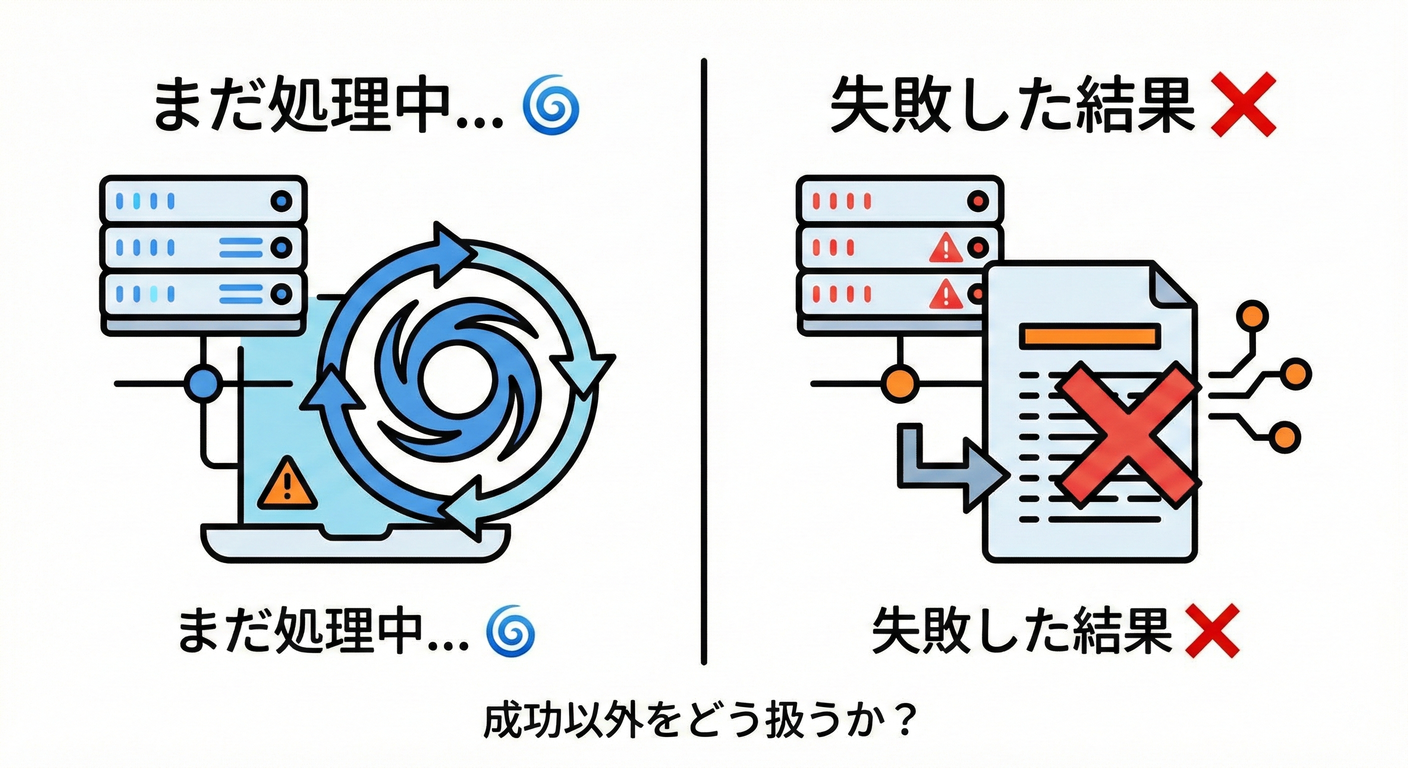 第16章:処理中/失敗