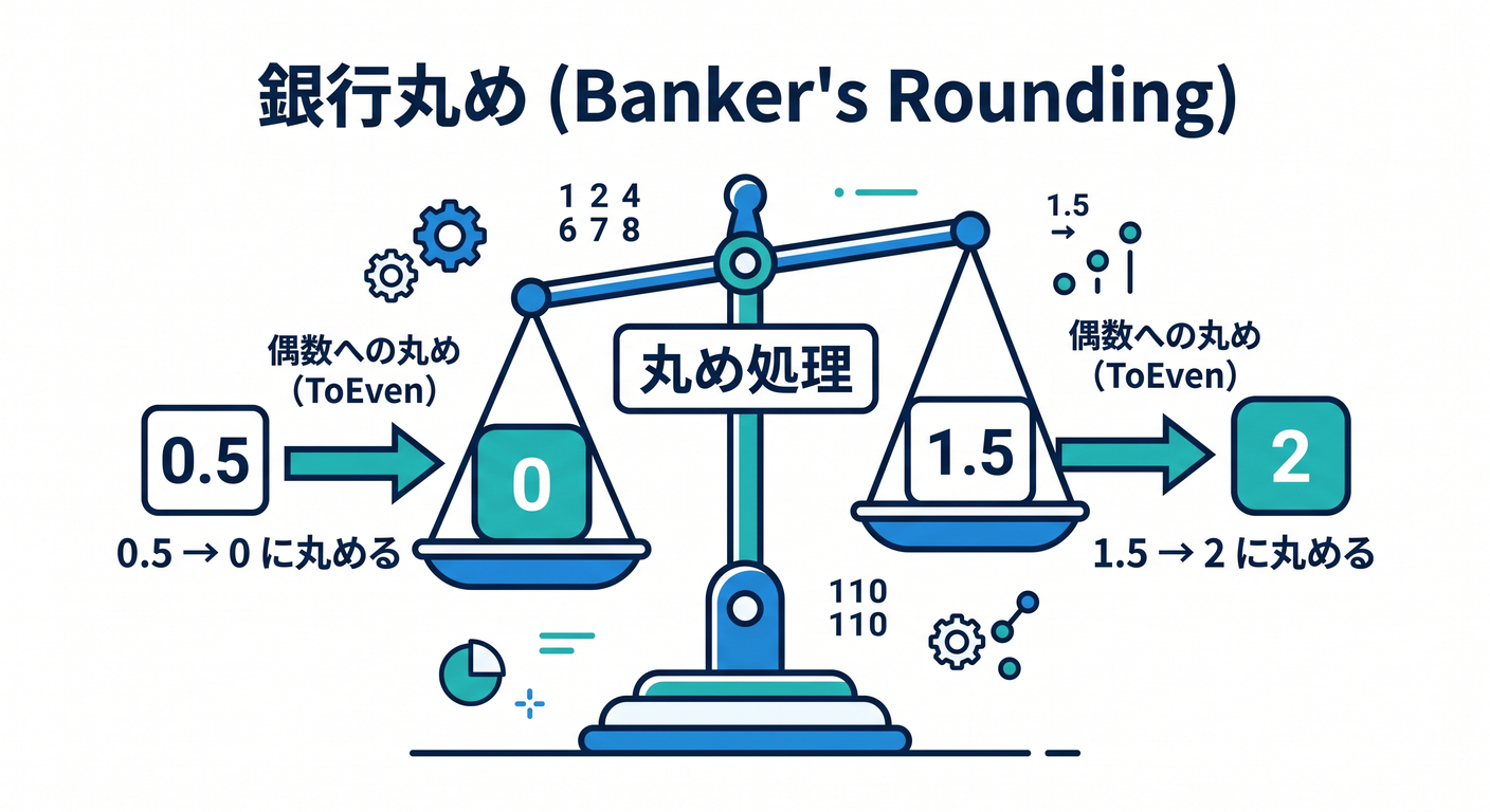 banker_scale_rounding