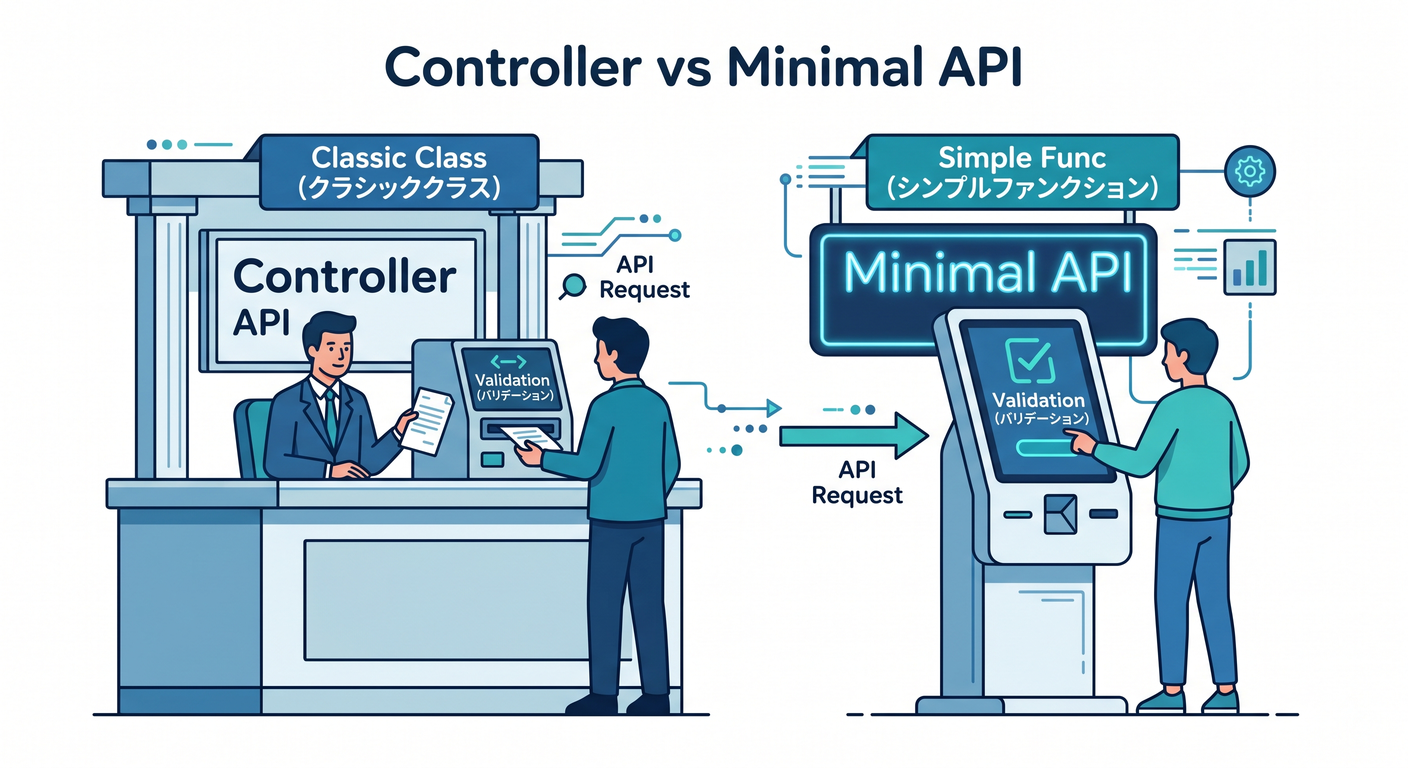 Controller vs Minimal API