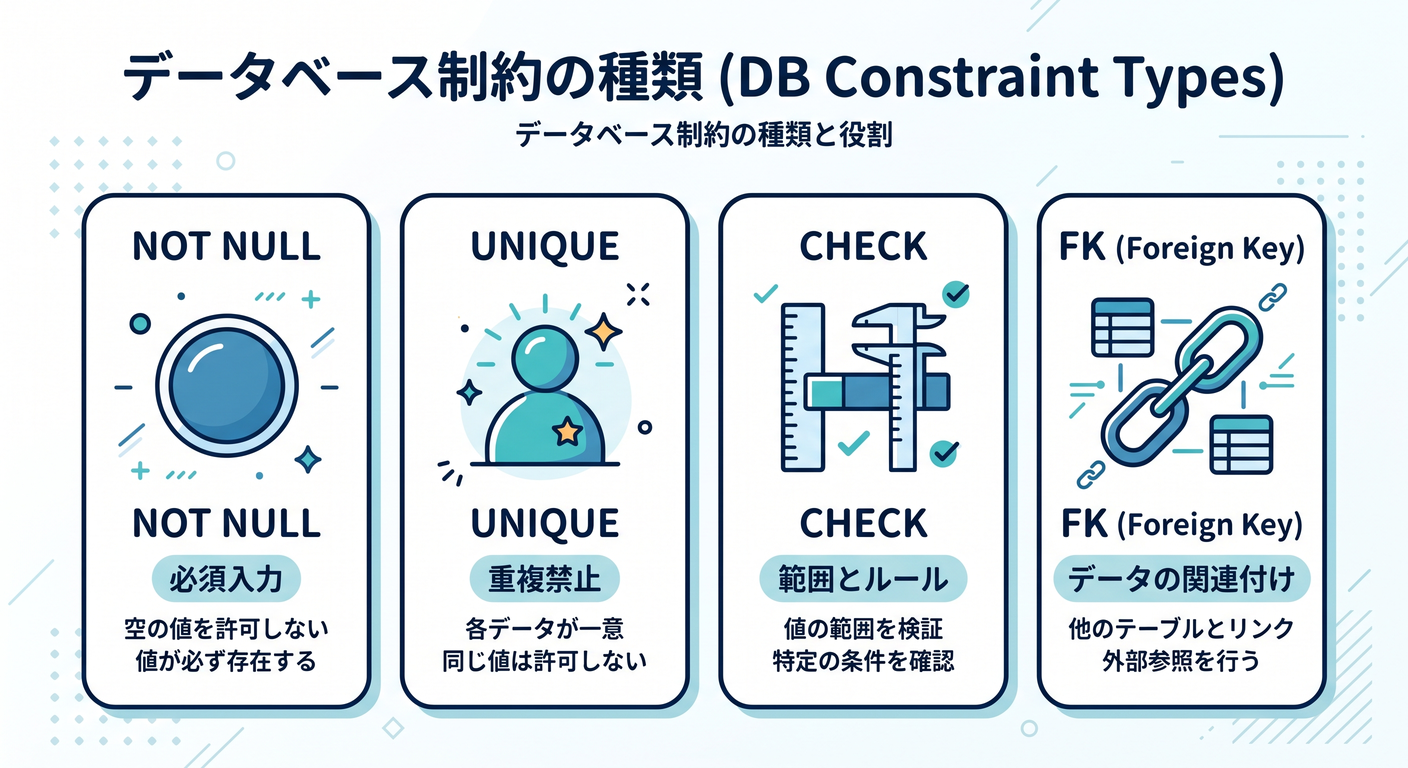 DB Constraint Types