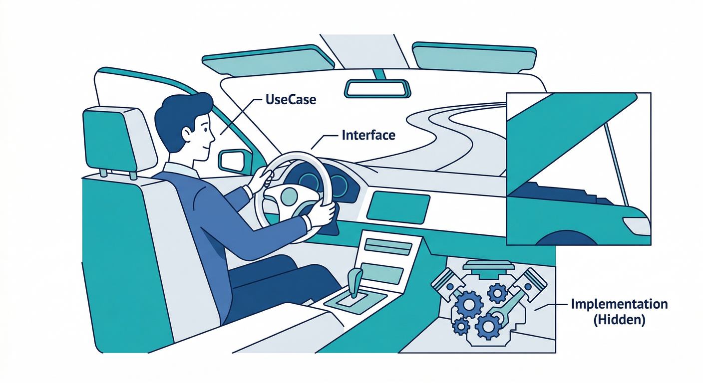 UseCase Abstraction Dependency