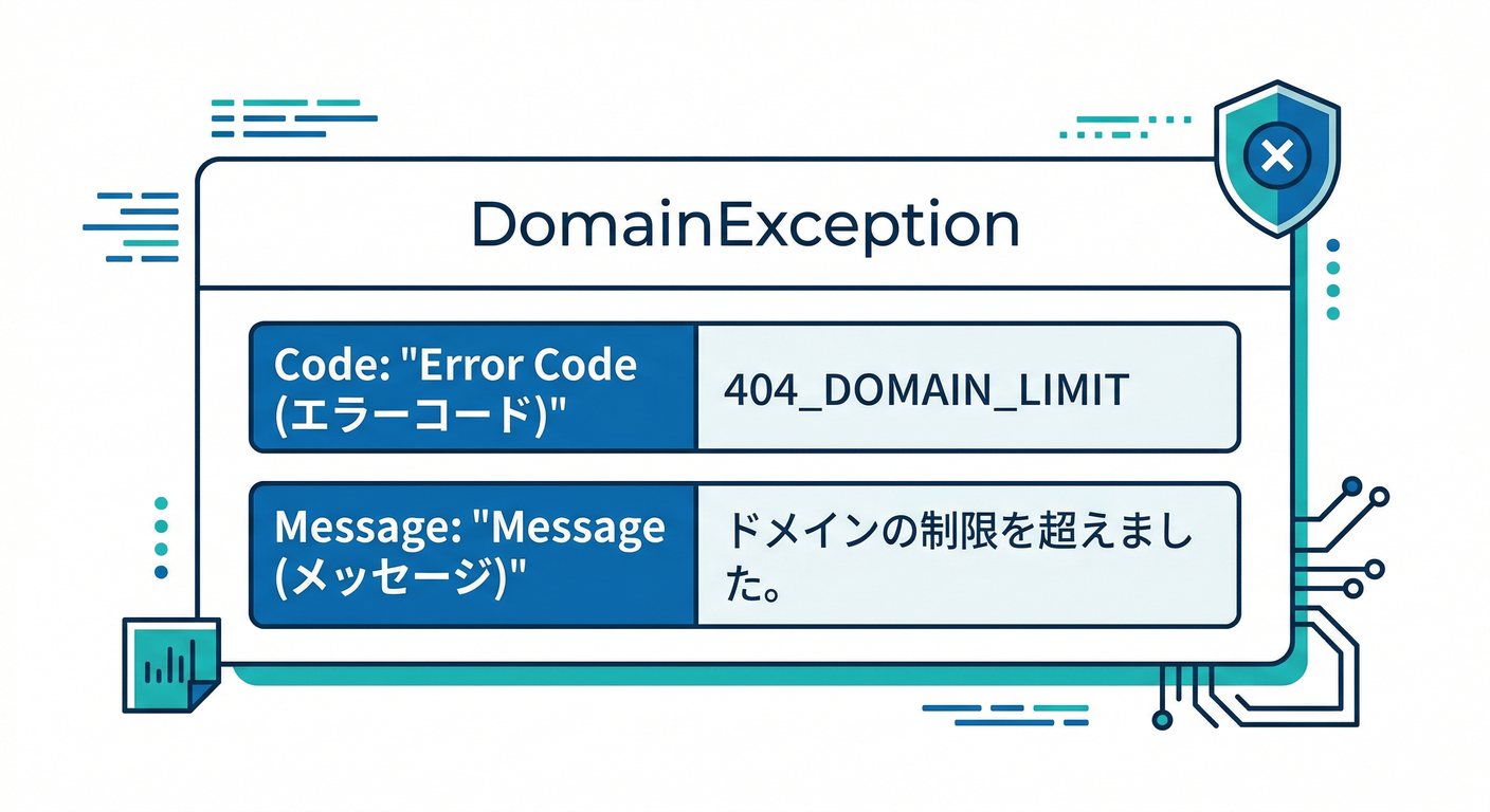 Domain Exception Card
