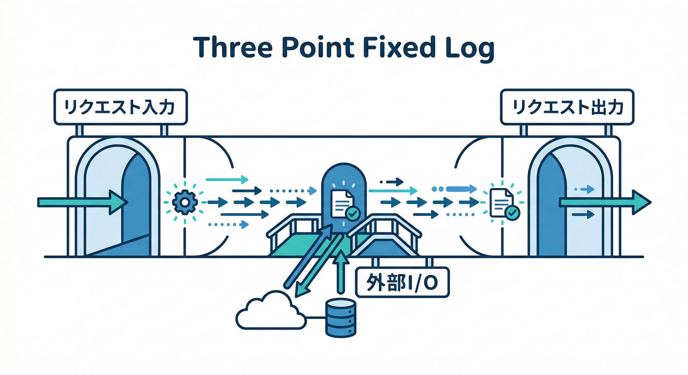 Three Point Fixed Log