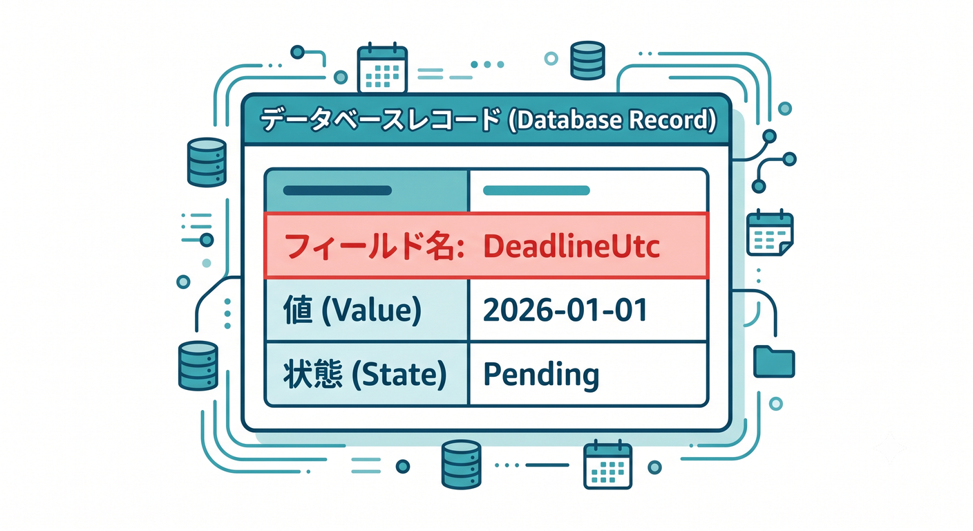 Deadline Data Fields