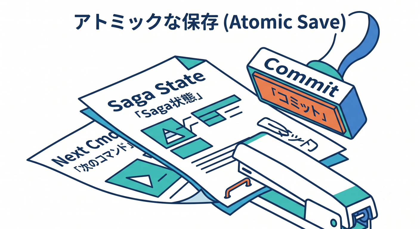 Saga State &amp; Message Atomic Save