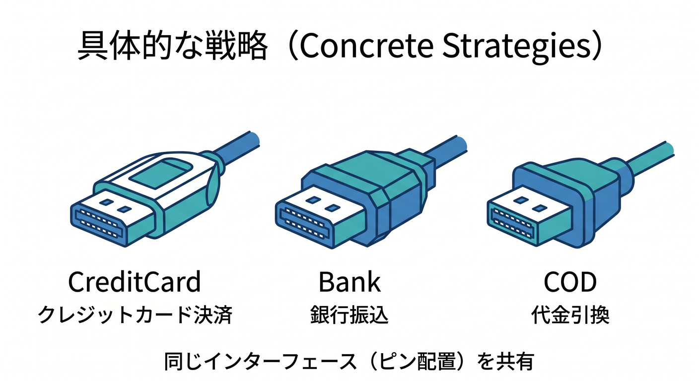 Concrete Strategies