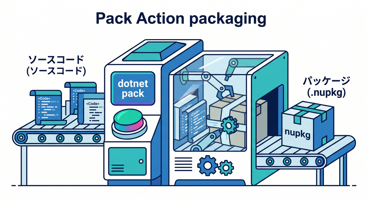 Dotnet Pack Action