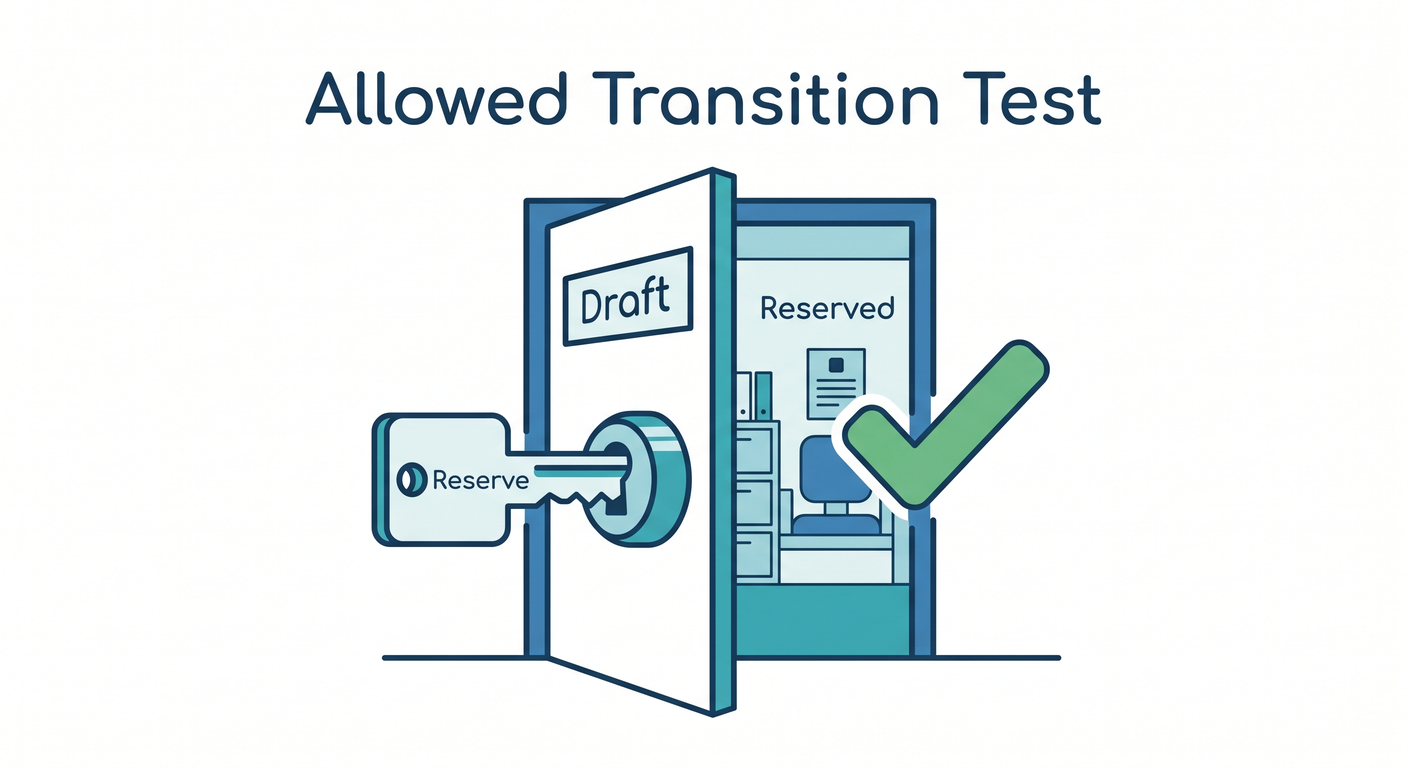 Allowed Transition Test